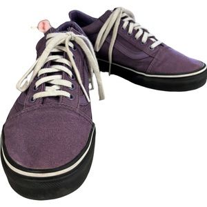 Vans Old Skool Purple w/ Black Outsole Skating Shoes Size Men 7 Women 8.5